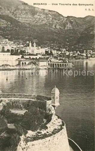 AK / Ansichtskarte Monaco Tourelle des Ramparts Monaco
