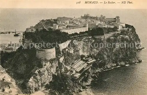 AK / Ansichtskarte Monaco Le Rocher  Monaco