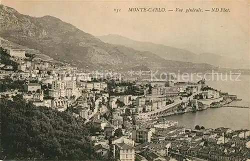 AK / Ansichtskarte Monte Carlo  Monte Carlo