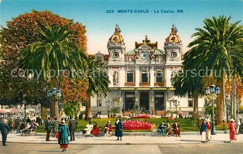 AK / Ansichtskarte Monte Carlo Casino Monte Carlo