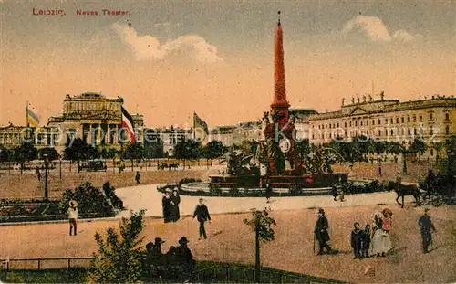 AK / Ansichtskarte Leipzig Theater Leipzig