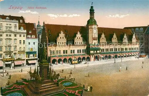 AK / Ansichtskarte Leipzig Rathaus Leipzig