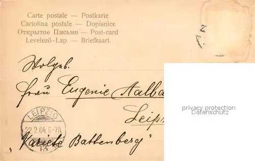 AK / Ansichtskarte Leipzig Augustusplatz Leipzig