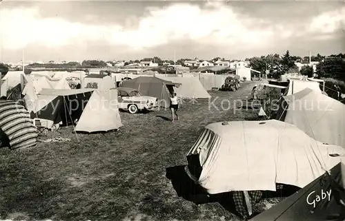 AK / Ansichtskarte Saint Gilles Croix de Vie_Vendee Camping de la plage Saint Gilles Croix de Vie