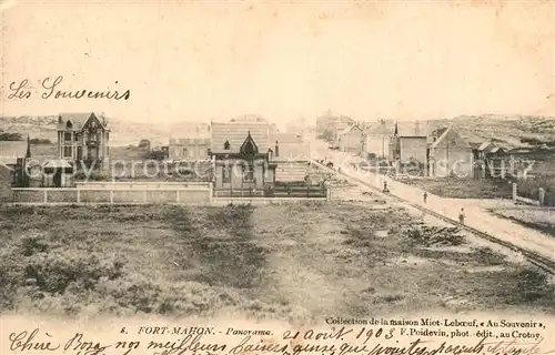 AK / Ansichtskarte Fort Mahon Plage Panorama Fort Mahon Plage