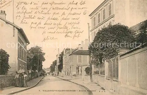AK / Ansichtskarte Villeneuve Saint Georges Avenue Valenton Villeneuve Saint Georges