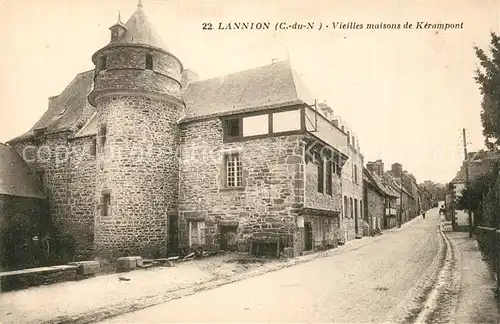 AK / Ansichtskarte Lannion Vieilles maisons de Kerampont Lannion