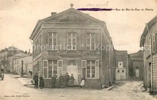 AK / Ansichtskarte Vavincourt Rue de Bar le Duc et Mairie Vavincourt