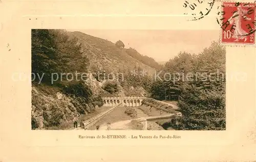 AK / Ansichtskarte Saint Etienne_Loire Les Vannes du Pas du Riot Saint Etienne Loire