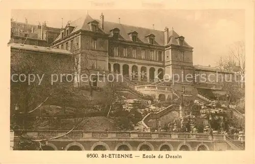 AK / Ansichtskarte Saint Etienne_Loire Ecole de Dessin Saint Etienne Loire