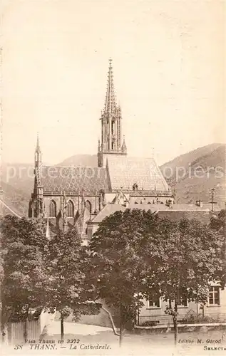 AK / Ansichtskarte Thann_Haut_Rhin_Elsass Cathedrale  Thann_Haut_Rhin_Elsass