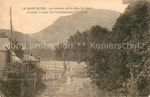 AK / Ansichtskarte Mont Dore_Puy_de_Dome La Dore Mont Dore_Puy_de_Dome
