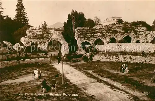 AK / Ansichtskarte Cimiez Ruines Romaines Cimiez