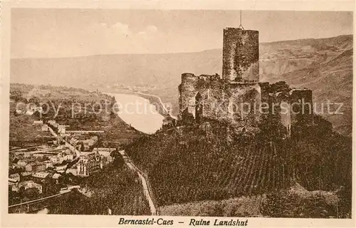 AK / Ansichtskarte Bernkastel Kues Ruine Landshut Bernkastel Kues