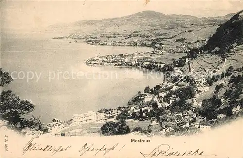AK / Ansichtskarte Montreux_VD Panorama Montreux VD