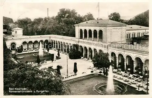 AK / Ansichtskarte Bad_Kissingen Konversationshaus Kurarten Bad_Kissingen