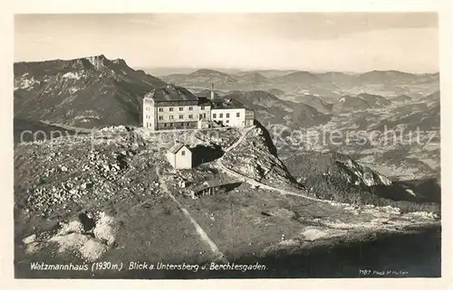 AK / Ansichtskarte Berchtesgaden Watzmannhaus Berchtesgaden