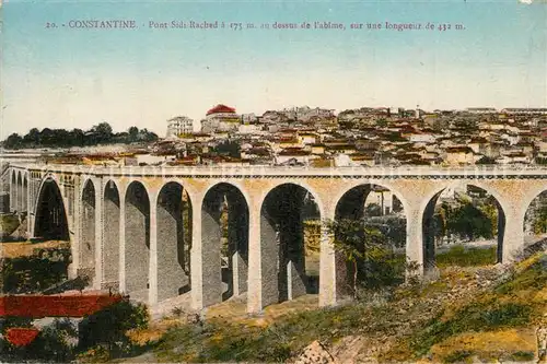 AK / Ansichtskarte Constantine_Algerien Pont Sidi Rached 