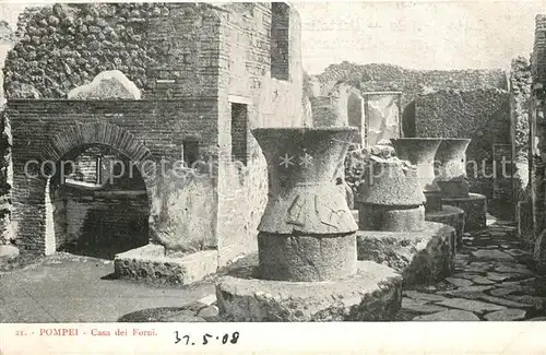 AK / Ansichtskarte Pompei Casa dei Forni Pompei