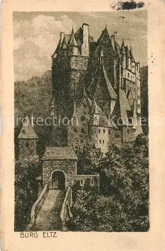 AK / Ansichtskarte Burg_Eltz Panorama Burg_Eltz