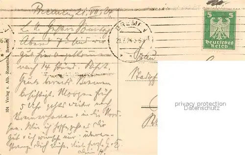 AK / Ansichtskarte Bremen Marktplatz Bremen