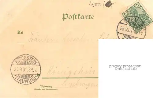 AK / Ansichtskarte Bremen Freihafen Bremen