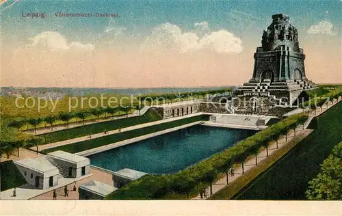 AK / Ansichtskarte Leipzig V?lkerschlachtdenkmal Leipzig