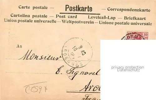 AK / Ansichtskarte Worms_Rhein Kirche Worms Rhein