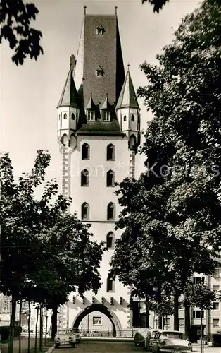 AK / Ansichtskarte Mainz_Rhein Holzturm Universit?tsstadt Mainz Rhein