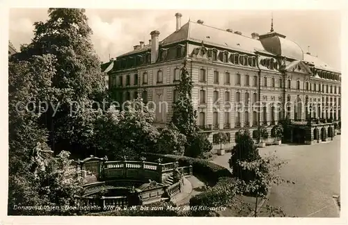 AK / Ansichtskarte Donaueschingen Donauquelle  Donaueschingen