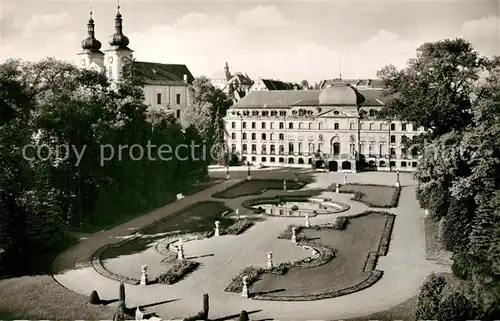 AK / Ansichtskarte Donaueschingen Schlo? mit Stadtkirche Donaueschingen