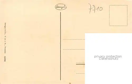 AK / Ansichtskarte Donaueschingen Schlo? und Stadtkirche Donaueschingen