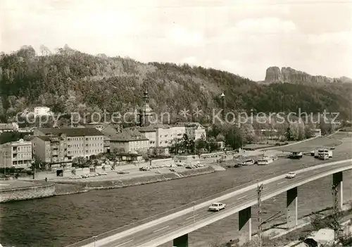 AK / Ansichtskarte Bad_Schandau Autobahnbr?cke Bad_Schandau