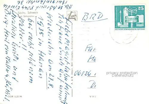 AK / Ansichtskarte Bad_Schandau Autobahnbr?cke Bad_Schandau