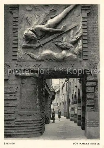AK / Ansichtskarte Bremen B?ttcherstrasse Bremen