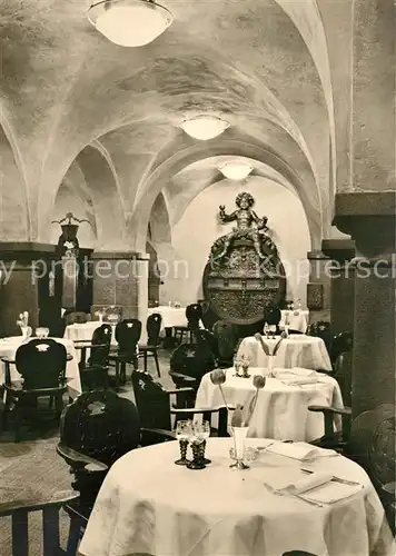 AK / Ansichtskarte Bremen Ratskeller Bacchuskeller Bacchusfass Bremen