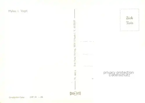 AK / Ansichtskarte Mylau  Mylau