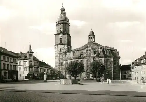AK / Ansichtskarte Waltershausen_Gotha Stadtkirche Zur Gotteshilfe Waltershausen Gotha