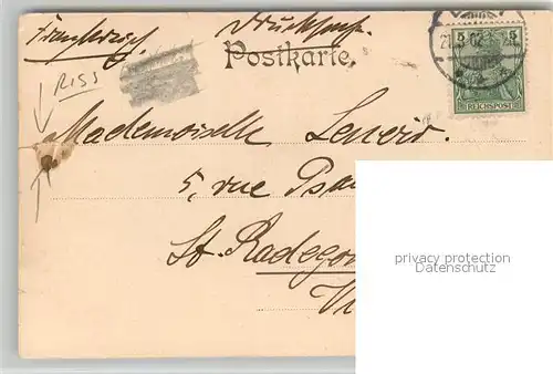 AK / Ansichtskarte Bonn_Rhein Karikatur wie wunderschoen Mondschein Bonn_Rhein