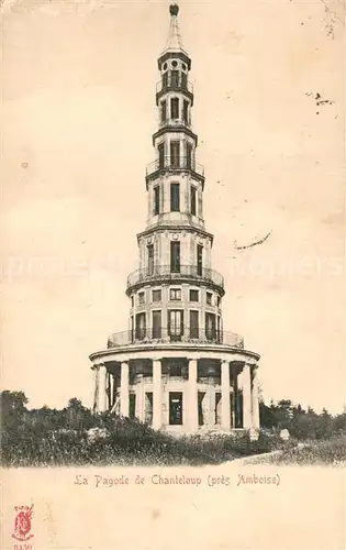 AK / Ansichtskarte Chanteloup_d_Ille et Vilaine Pagode Chanteloup_d