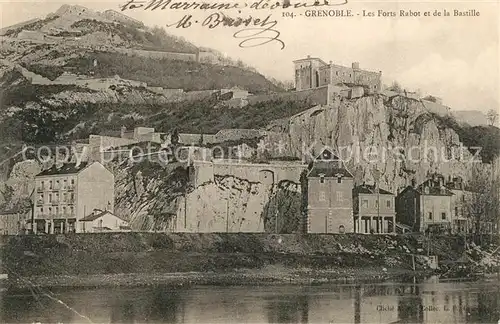 AK / Ansichtskarte Grenoble Forts Rabot Bastille Grenoble