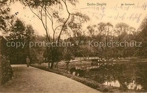 AK / Ansichtskarte Steglitz Stadtpark Steglitz