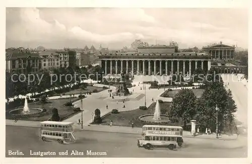 AK / Ansichtskarte Berlin Altes Museum Lustgarten Berlin