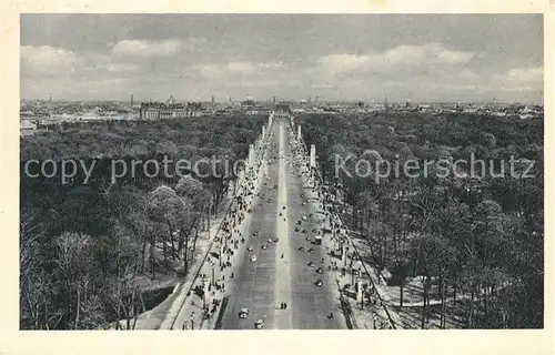 AK / Ansichtskarte Berlin Ost West Achse Tiergarten Reichstag Brandenburger Tor Berlin