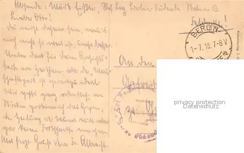 AK / Ansichtskarte Suedende_Berlin Parkansicht Suedende Berlin