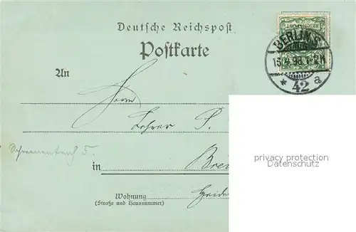 AK / Ansichtskarte Berlin Schlossbruecke Zeughaus Berlin