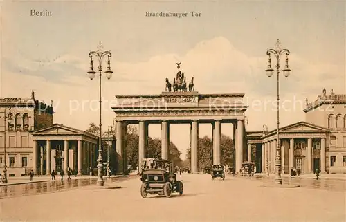 AK / Ansichtskarte Berlin Brandenburger Tor Berlin