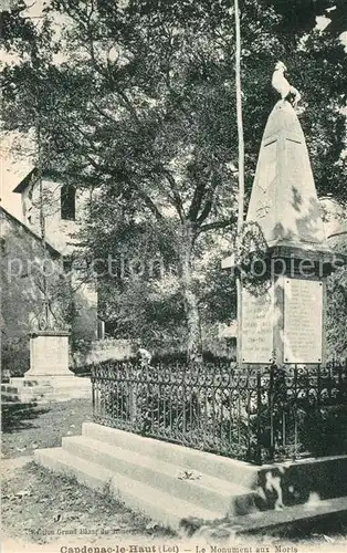 AK / Ansichtskarte Capdenac Monument aux Morts Capdenac