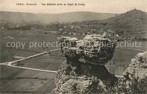 AK / Ansichtskarte Vesoul_Haute_Saone Panorama Sabot de Frotey Vesoul_Haute_Saone