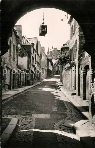 AK / Ansichtskarte Dinan Vieille Rue du Juersal Dinan